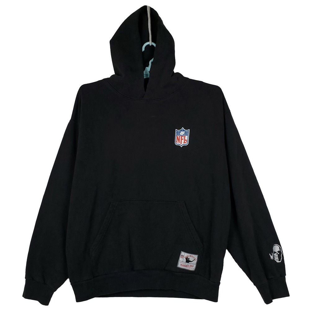 Warren Lotas Cincinnati Bengals Mitchell &‎ Ness NFL Large Hoodie Black NWT